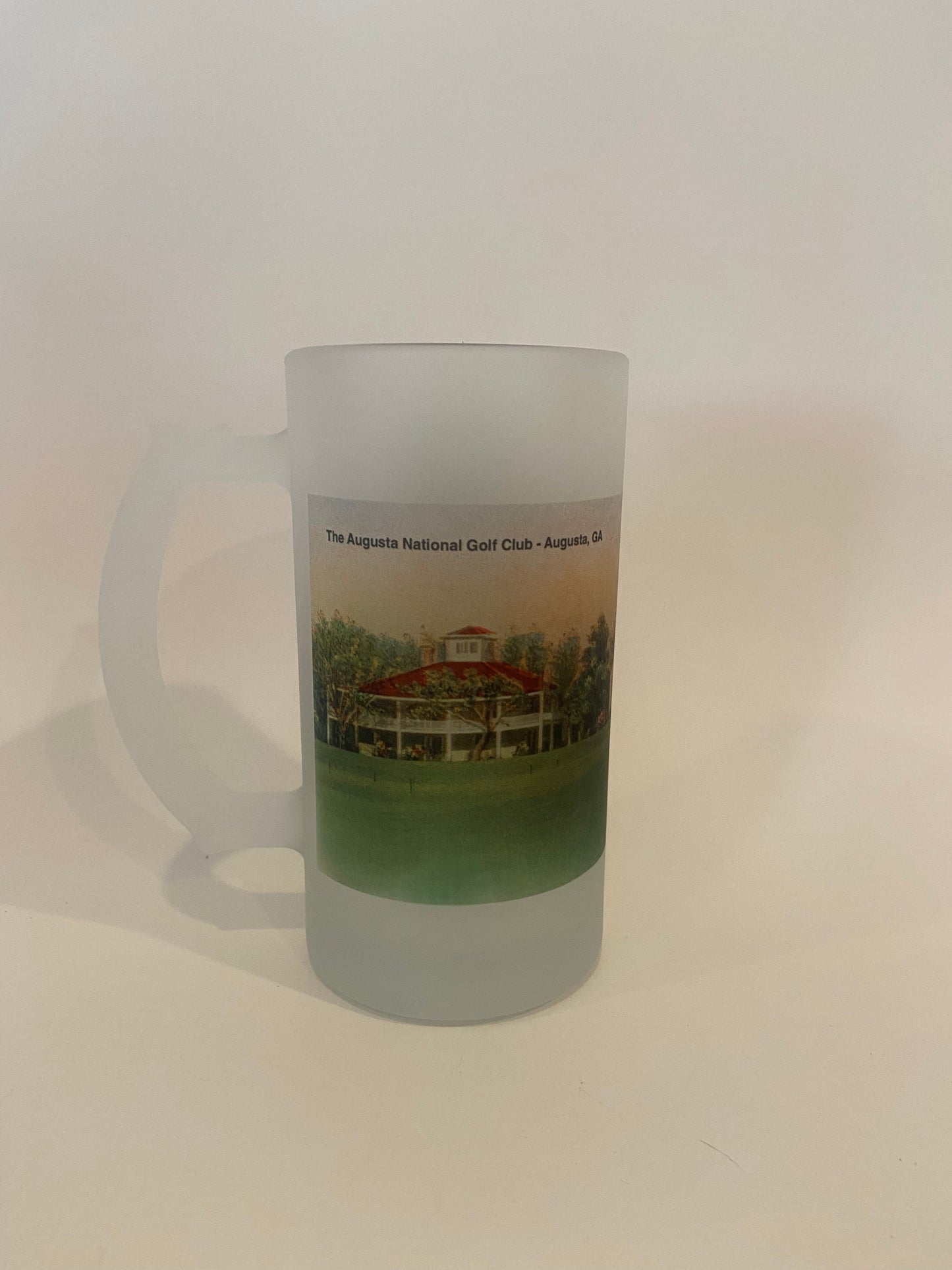 Augusta National Frosted Glass Beer Mug