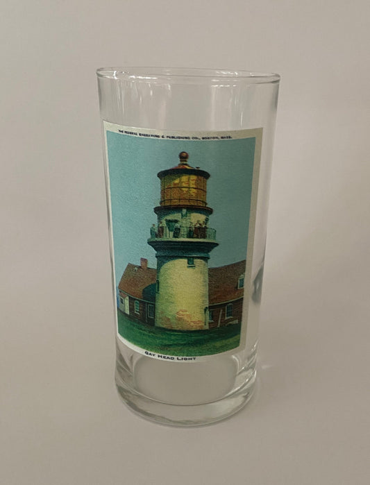 Colorful Gay Head Light Highball Glasses Sold In Sets of 4.