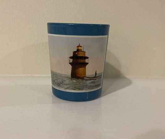 Bug Light, Duxbury, MA - Circa 1920 As A Colorful Glass Votive