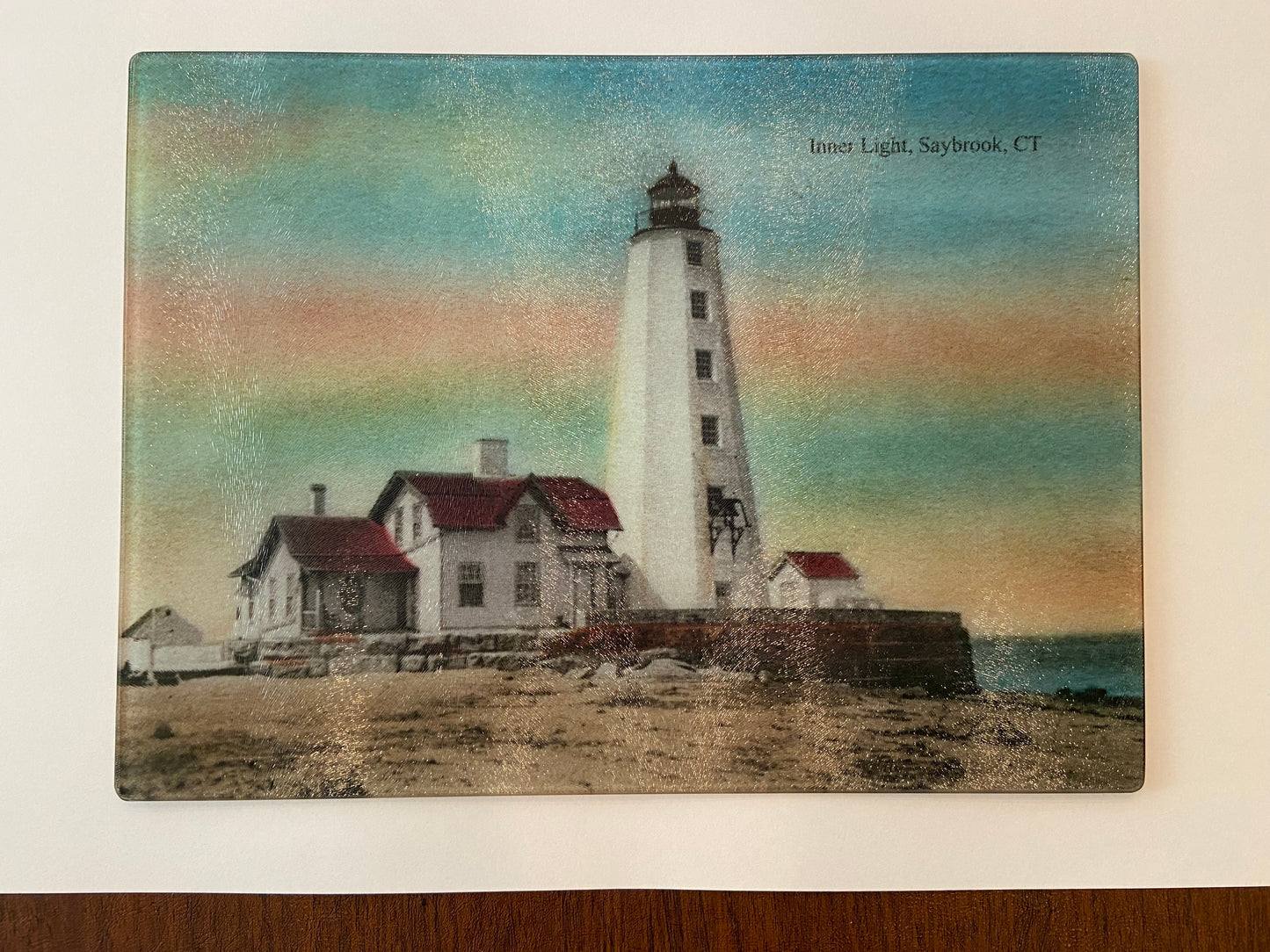 Inner Light - Saybrook, CT Tempered Glass Cutting Board