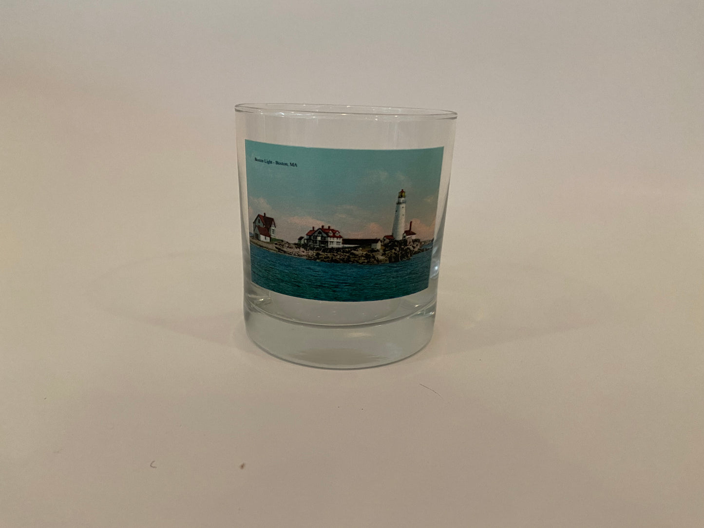 Colorful Boston Light Rocks Glasses - Sold In Sets Of 4