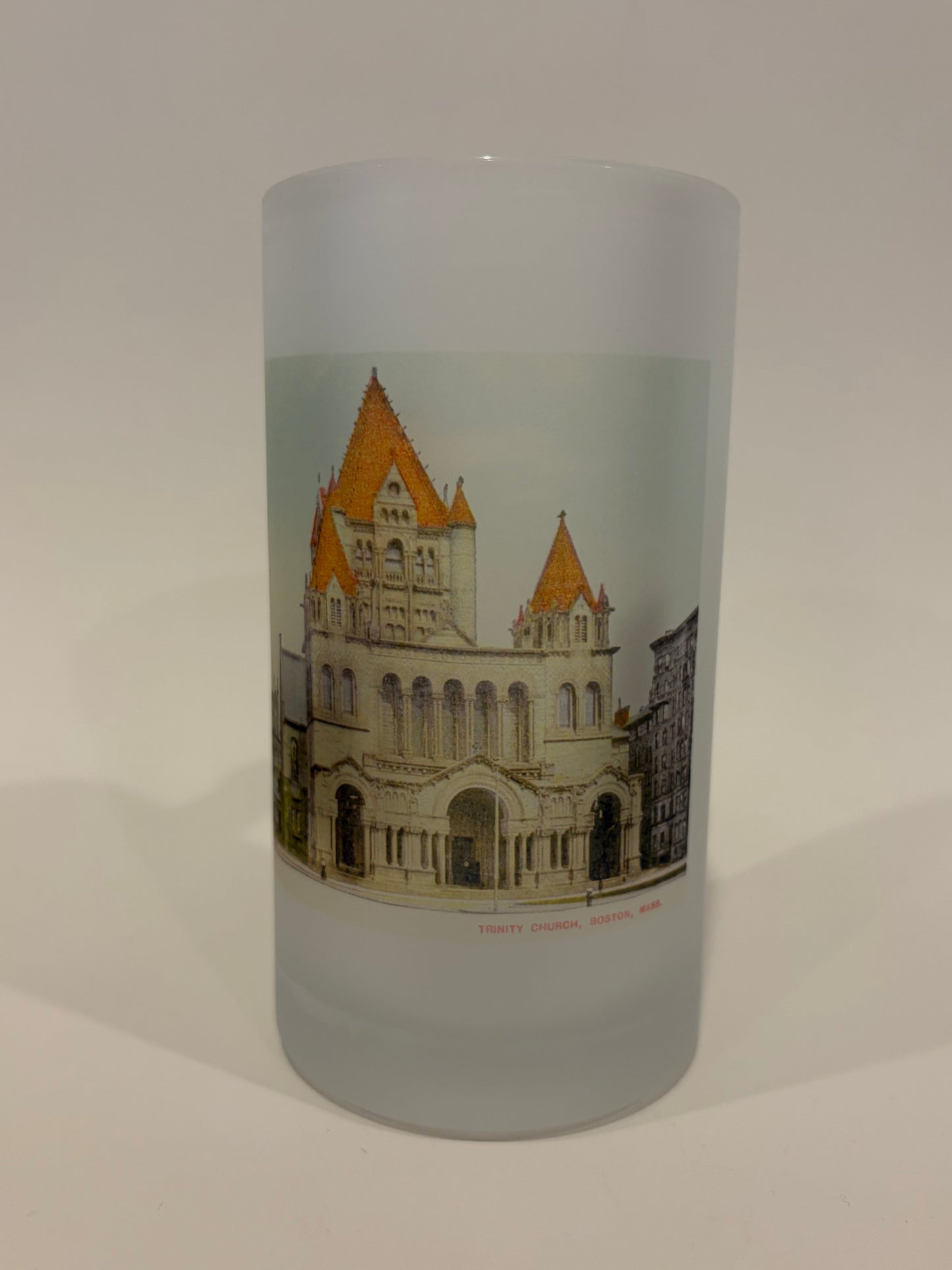 Beer Mug featuring famous Boston Church