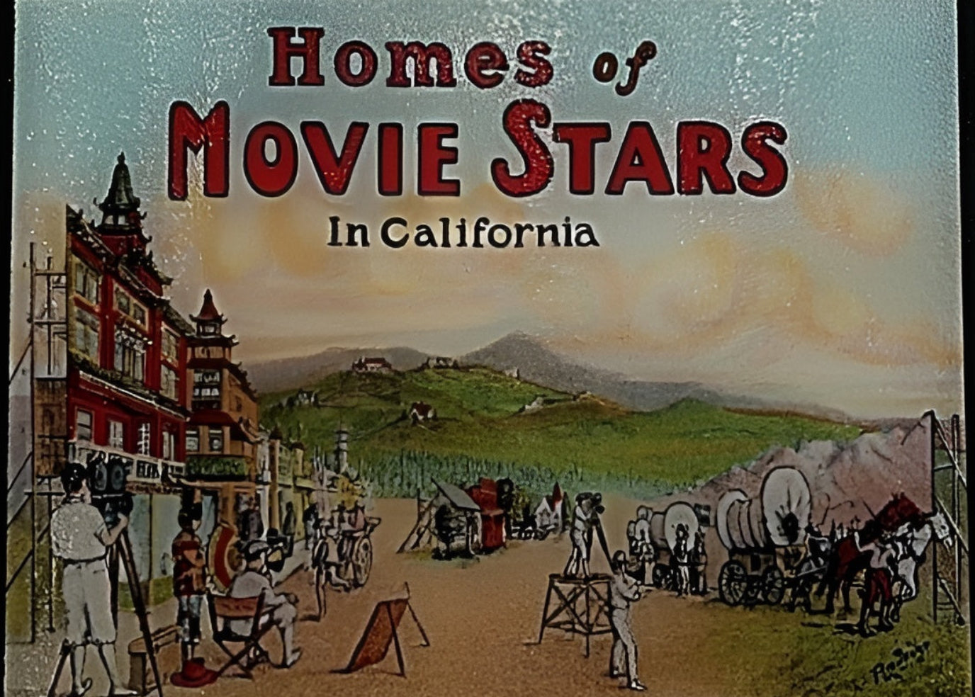 Early Hollywood Cutting Board
