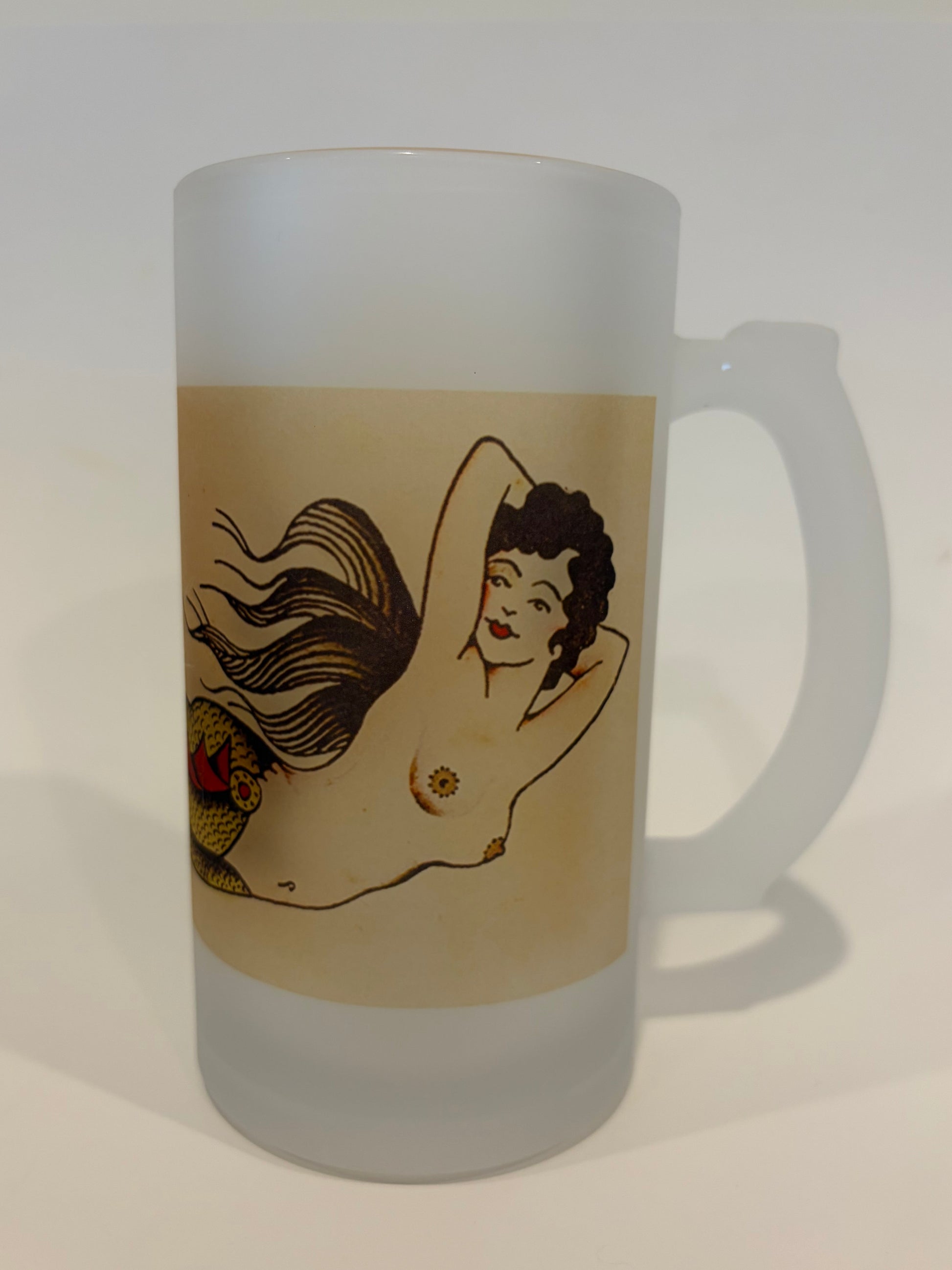 Beer Mug with Mermaid