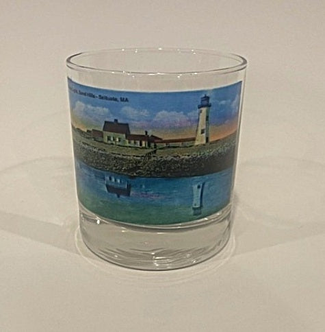 Colorful Rocks Cocktail Glass Of Scituate Light - Set Of 4