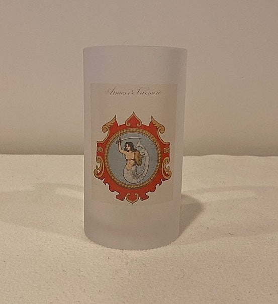 Mermaid of Warsaw Frosted Glass Beer Mug - That Fabled Shore Home Decor