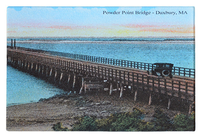 Duxbury - Powder Point Bridge Glass Cutting Board - That Fabled Shore Home Decor