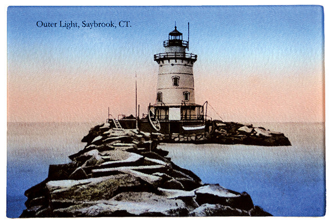 CT - Saybrook Outer Light Glass Cutting Board - That Fabled Shore Home Decor